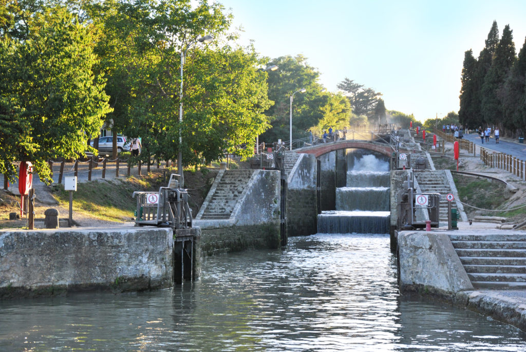 Journée Canal du Midi Les 9 écluses